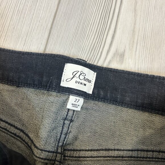 J.Crew denim jeans toothpick Size 27 dark wash skinny STYLE#H2651 - Picture 5 of 12